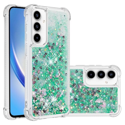 Glitzer Flüssig Handyhülle für Galaxy A56 Mädchen, Weich Silikon Handy Tasche Bumper Kratzfest Schutzhülle Glitter klar Flüssigkeit Handycover Vergilbungsbeständig kompatibel mit Samsung Galaxy A56 Glitzer Flüssig Handyhülle für Galaxy A56 Mädchen, Weich Silikon Handy Tasche Bumper Kratzfest Schutzhülle Glitter klar Flüssigkeit Handycover Vergilbungsbeständig kompatibel mit Samsung Galaxy A56 von MXFDOKD