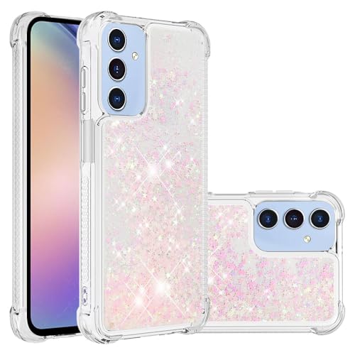 Glitzer Flüssig Schutzhülle für Galaxy A15 5G Damen, TPU Handyhülle Bling Flüssigkeit Schutztasche Stoßfest Vergilbungsbeständig Silikon Hülle Fallschutz Taschen kompatibel mit Samsung Galaxy A15 5G Glitzer Flüssig Schutzhülle für Galaxy A15 5G Damen, TPU Handyhülle Bling Flüssigkeit Schutztasche Stoßfest Vergilbungsbeständig Silikon Hülle Fallschutz Taschen kompatibel mit Samsung Galaxy A15 5G von MXFDOKD