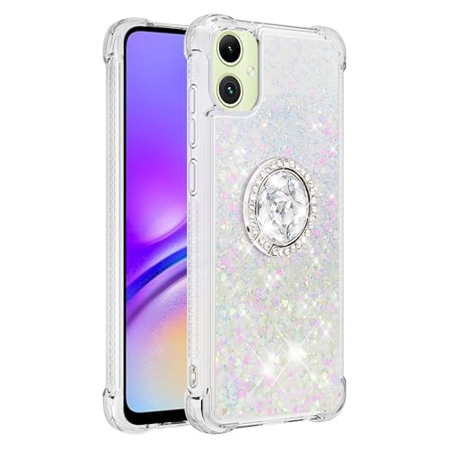 Glitzer Schutzhülle für Galaxy A06 Damen, Bling Flüssig Bewegende Handy Hülle Fallschutz Handyhülle mit Ständer Durchsichtig Silikon Schutztasche Stoßfest Tasche kompatibel mit Samsung Galaxy A06 Glitzer Schutzhülle für Galaxy A06 Damen, Bling Flüssig Bewegende Handy Hülle Fallschutz Handyhülle mit Ständer Durchsichtig Silikon Schutztasche Stoßfest Tasche kompatibel mit Samsung Galaxy A06 von MXFDOKD