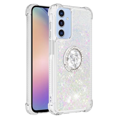 Glitzer Schutzhülle für Galaxy A26 Damen, Bling Flüssig Bewegende Handy Hülle Fallschutz Handyhülle mit Ständer Durchsichtig Silikon Schutztasche Stoßfest Tasche kompatibel mit Samsung Galaxy A26 Glitzer Schutzhülle für Galaxy A26 Damen, Bling Flüssig Bewegende Handy Hülle Fallschutz Handyhülle mit Ständer Durchsichtig Silikon Schutztasche Stoßfest Tasche kompatibel mit Samsung Galaxy A26 von MXFDOKD