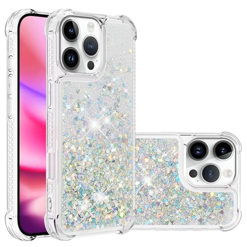 MXFDOKD Glitzer Flüssig Hülle für iPhone 16 Pro Max Silikon Schutzhülle, Bling Bumper Handytasche Ultra Slim Handyhülle Vergilbungsbeständig Schutztasche Fallschutz kompatibel mit iPhone 16 Pro Max MXFDOKD Glitzer Flüssig Hülle für iPhone 16 Pro Max Silikon Schutzhülle, Bling Bumper Handytasche Ultra Slim Handyhülle Vergilbungsbeständig Schutztasche Fallschutz kompatibel mit iPhone 16 Pro Max von MXFDOKD