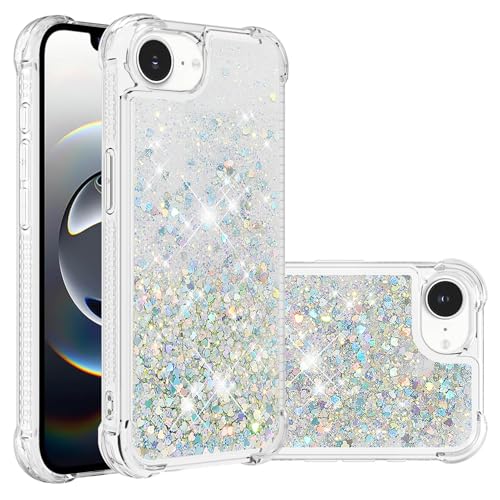 MXFDOKD Glitzer Flüssig Hülle für iPhone 16E Silikon Schutzhülle, Bling Bumper Handytasche Ultra Slim Handyhülle Vergilbungsbeständig Schutztasche Fallschutz kompatibel mit iPhone 16E/SE 2025 Max MXFDOKD Glitzer Flüssig Hülle für iPhone 16E Silikon Schutzhülle, Bling Bumper Handytasche Ultra Slim Handyhülle Vergilbungsbeständig Schutztasche Fallschutz kompatibel mit iPhone 16E/SE 2025 Max von MXFDOKD