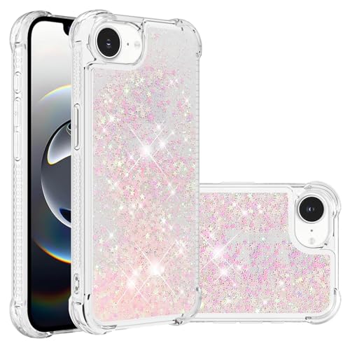 MXFDOKD Glitzer Handy Hülle Kratzfest für iPhone 16E, Weich Silikon Handyhülle Bling Flüssigkeit Schutztasche Stoßfest Schutz Hülle TPU Sternenlicht Bumpercase kompatibel mit iPhone 16E/SE 2025 Max MXFDOKD Glitzer Handy Hülle Kratzfest für iPhone 16E, Weich Silikon Handyhülle Bling Flüssigkeit Schutztasche Stoßfest Schutz Hülle TPU Sternenlicht Bumpercase kompatibel mit iPhone 16E/SE 2025 Max von MXFDOKD