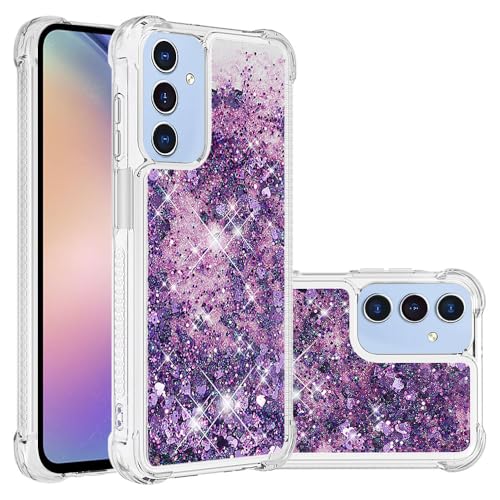 Silikon Hülle für Galaxy A26, Bling Transparent Schutz Hülle Fließende Flüssigkeit schwimmt Glitzer Handyhülle Kratzfest Handyhülle TPU Schutztasche Bumper Cover kompatibel mit Samsung Galaxy A26 Silikon Hülle für Galaxy A26, Bling Transparent Schutz Hülle Fließende Flüssigkeit schwimmt Glitzer Handyhülle Kratzfest Handyhülle TPU Schutztasche Bumper Cover kompatibel mit Samsung Galaxy A26 von MXFDOKD