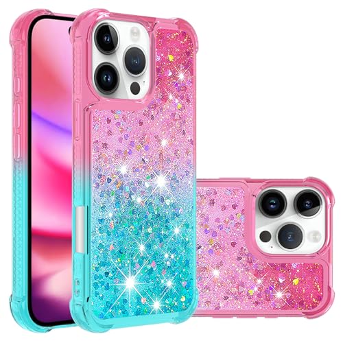 iPhone 16 Pro Glitzer Handyhülle Fallschutz, Transparent Silikon Schutzhülle Bling Flüssig Bewegende Treibsand Handytasche Glitzersteine Schutzcase Stoßfest kompatibel mit iPhone 16 Pro iPhone 16 Pro Glitzer Handyhülle Fallschutz, Transparent Silikon Schutzhülle Bling Flüssig Bewegende Treibsand Handytasche Glitzersteine Schutzcase Stoßfest kompatibel mit iPhone 16 Pro von MXFDOKD