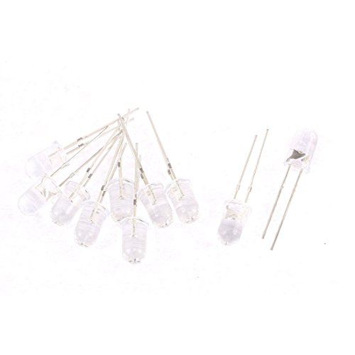 10 Stück 2 Diodenklemmen Emitting Diode Emittor LEDs Bulds Schottky Diodes Weißes Licht Komponente von MXITA