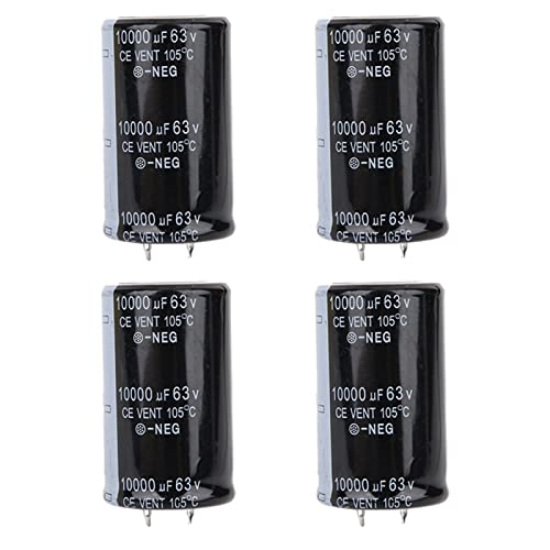 4 Stück 30 * 50 mm Audio-Elektrolytkondensator 10000 uF 63 V elektronische Komponente for Verstärker Komponente von MXITA