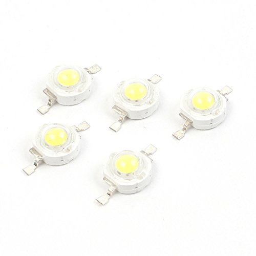 5 Stück Dioden Weißes Licht emittierende Diodenchip-LED-Schottky-Dioden 1W 100LM Komponente 5 Stück Dioden Weißes Licht emittierende Diodenchip-LED-Schottky-Dioden 1W 100LM Komponente von MXITA