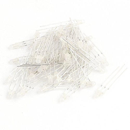 50 Stück Dioden 3 mm Kopf Rot Gelb Licht DIP Gemeinsame Kathode LED Schottky Dioden Emittierende Diode Komponente 50 Stück Dioden 3 mm Kopf Rot Gelb Licht DIP Gemeinsame Kathode LED Schottky Dioden Emittierende Diode Komponente von MXITA