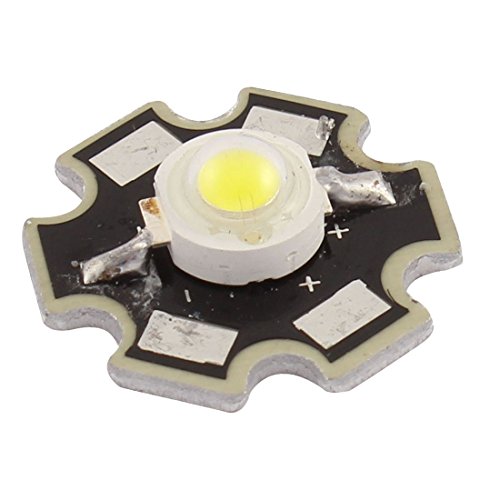 Hochleistungsdioden, 3 W, 20 mm, Stern-PCB-Basis, weiße Pflanzenwachstums-LED-Schottky-Dioden, Perlenemitter Komponente von MXITA