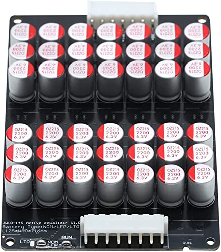 Kondensator-Kit 14s 48V Balancer Lipo Lithium-Batterie Active Equalizer Balancer Board Li-Lifepo4 LTO Lithium-Batterie-Kondensator BMS-Kondensatoren Komponente Kondensator-Kit 14s 48V Balancer Lipo Lithium-Batterie Active Equalizer Balancer Board Li-Lifepo4 LTO Lithium-Batterie-Kondensator BMS-Kondensatoren Komponente von MXITA