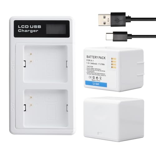 MXJFYY 2 Stück 7,2 2440 mAh wiederaufladbare Batterien, kompatibel mit Arlo Pro/Pro 2 Kamera VMA4400 VMC4030 VM4230 VMS3230 VM4030 VM4030P und weiteren Modellen mit Ladestation MXJFYY 2 Stück 7,2 2440 mAh wiederaufladbare Batterien, kompatibel mit Arlo Pro/Pro 2 Kamera VMA4400 VMC4030 VM4230 VMS3230 VM4030 VM4030P und weiteren Modellen mit Ladestation von MXJFYY