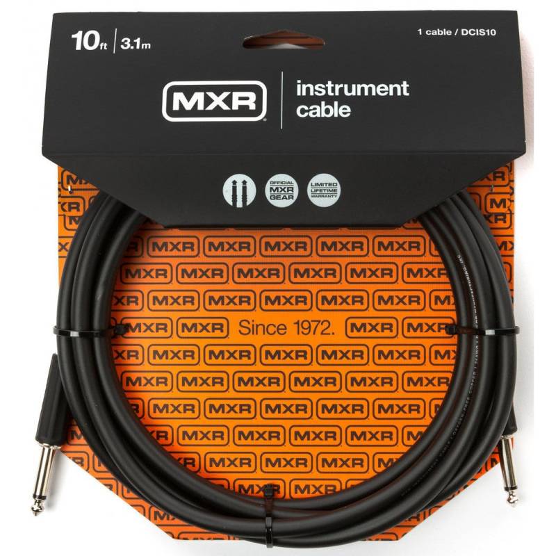 MXR DCIS10 Standard Straight Straight Jack Cable, 3m von MXR