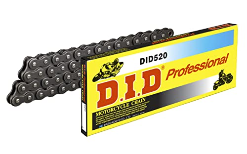 Kette DID Standard 520/104 Clipschloss FJ (5/8 x 1/4 x 10,16) von MXT