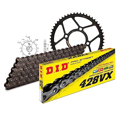 Kettensatz DID Stahl 428VX / 130 Endlos für Honda MTX R S 125 ccm Bj. 1983-1994 Kettensatz DID Stahl 428VX / 130 Endlos für Honda MTX R S 125 ccm Bj. 1983-1994 von MXT