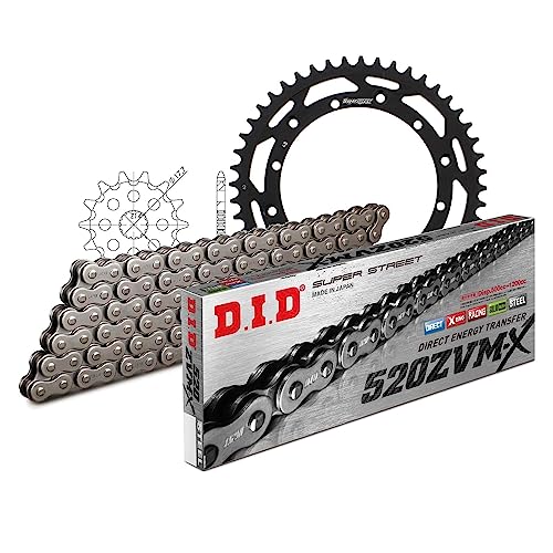 Kettensatz DID Stahl 520ZVM-X / 112 Endlos für Yamaha YZ WR 125 ccm Bj. 1990-1998 von MXT