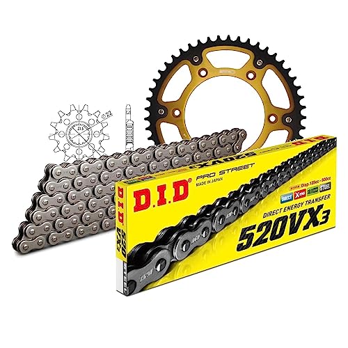 Kettensatz DID Stealth 520VX3 / 118 Endlos gold für KTM Duke SX EXC RACING SX-F Racing LC4 EGS Super Competition RC EXC-F 150-520 ccm Kettensatz DID Stealth 520VX3 / 118 Endlos gold für KTM Duke SX EXC RACING SX-F Racing LC4 EGS Super Competition RC EXC-F 150-520 ccm von MXT