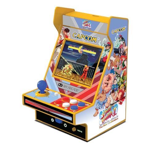 My Arcade Super Street Fighter II Nano Player Portable Retro Arcade (2 Spiele in 1) von MY ARCADE