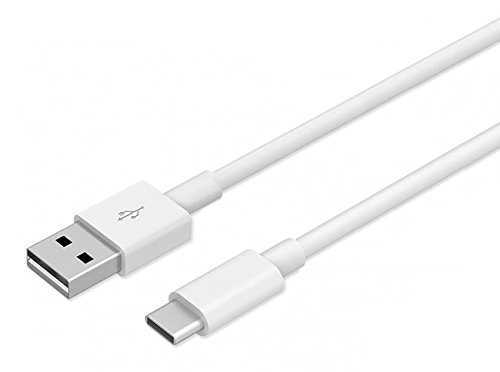 Ladekabel für Original Huawei Nova 5T, P30 lite New Edition, P30 lite, P smart Z AP-51 ca.100cm in Weiß USB-C Fast Charging Ladegerätkabel Typ-C Charge Cable + Melyas Pad von MY Melyas