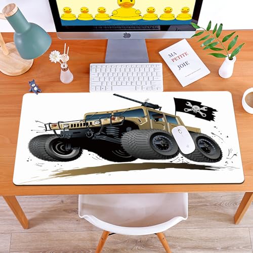 MYAUEYSU Gaming 40x75cm Premium Groß vernähte Kanten langlebig mit high-end Glide und Anti-Rutsch Speed Gaming Mauspad,3D-Bild Auto bricht durch die Wand MYAUEYSU Gaming 40x75cm Premium Groß vernähte Kanten langlebig mit high-end Glide und Anti-Rutsch Speed Gaming Mauspad,3D-Bild Auto bricht durch die Wand von MYAUEYSU