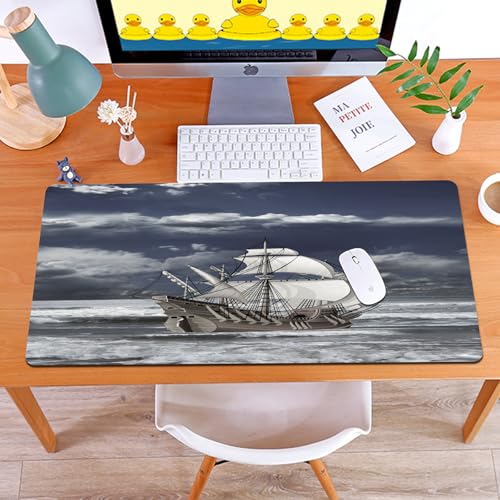 MYAUEYSU Gaming 40x75cm Premium Groß vernähte Kanten langlebig mit high-end Glide und Anti-Rutsch Speed Gaming Mauspad,3D-Rendering eines Segelbootes MYAUEYSU Gaming 40x75cm Premium Groß vernähte Kanten langlebig mit high-end Glide und Anti-Rutsch Speed Gaming Mauspad,3D-Rendering eines Segelbootes von MYAUEYSU