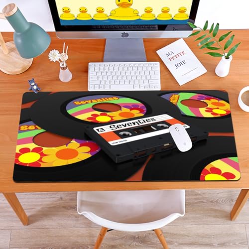 MYAUEYSU Gaming 40x75cm Premium Groß vernähte Kanten langlebig mit high-end Glide und Anti-Rutsch Speed Gaming Mauspad,70er Partydekorationen, Kompaktkassette und EIN Paar MYAUEYSU Gaming 40x75cm Premium Groß vernähte Kanten langlebig mit high-end Glide und Anti-Rutsch Speed Gaming Mauspad,70er Partydekorationen, Kompaktkassette und EIN Paar von MYAUEYSU
