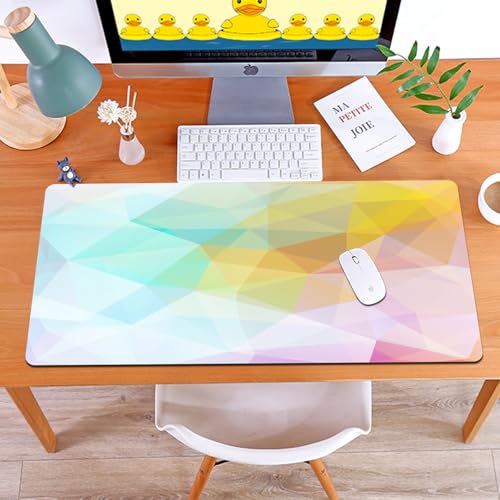 MYAUEYSU Gaming 40x75cm Premium Groß vernähte Kanten langlebig mit high-end Glide und Anti-Rutsch Speed Gaming Mauspad,Abstrakter Hintergrund geometrische Komposition für Ihr Design MYAUEYSU Gaming 40x75cm Premium Groß vernähte Kanten langlebig mit high-end Glide und Anti-Rutsch Speed Gaming Mauspad,Abstrakter Hintergrund geometrische Komposition für Ihr Design von MYAUEYSU