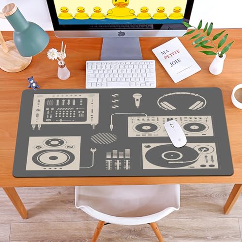 MYAUEYSU Gaming 40x75cm Premium Groß vernähte Kanten langlebig mit high-end Glide und Anti-Rutsch Speed Gaming Mauspad,Audio Musik Verschiedene DJ Technik Recorder Mischpult Equipment Lautsprech MYAUEYSU Gaming 40x75cm Premium Groß vernähte Kanten langlebig mit high-end Glide und Anti-Rutsch Speed Gaming Mauspad,Audio Musik Verschiedene DJ Technik Recorder Mischpult Equipment Lautsprech von MYAUEYSU