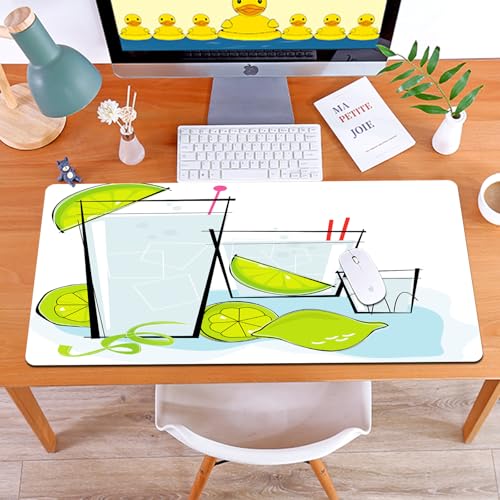 MYAUEYSU Gaming 40x75cm Premium Groß vernähte Kanten langlebig mit high-end Glide und Anti-Rutsch Speed Gaming Mauspad,Blue Tonic Cocktail Spot Retro stilisierten Wodka Gin Essen Getränk Retro 1 MYAUEYSU Gaming 40x75cm Premium Groß vernähte Kanten langlebig mit high-end Glide und Anti-Rutsch Speed Gaming Mauspad,Blue Tonic Cocktail Spot Retro stilisierten Wodka Gin Essen Getränk Retro 1 von MYAUEYSU