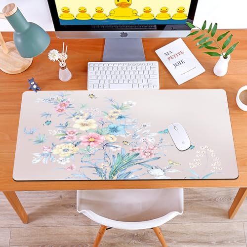 MYAUEYSU Gaming 40x75cm Premium Groß vernähte Kanten langlebig mit high-end Glide und Anti-Rutsch Speed Gaming Mauspad,Computergezeichnete Blumenillustration. Aquarellblumen. Manuelle Kompositio MYAUEYSU Gaming 40x75cm Premium Groß vernähte Kanten langlebig mit high-end Glide und Anti-Rutsch Speed Gaming Mauspad,Computergezeichnete Blumenillustration. Aquarellblumen. Manuelle Kompositio von MYAUEYSU