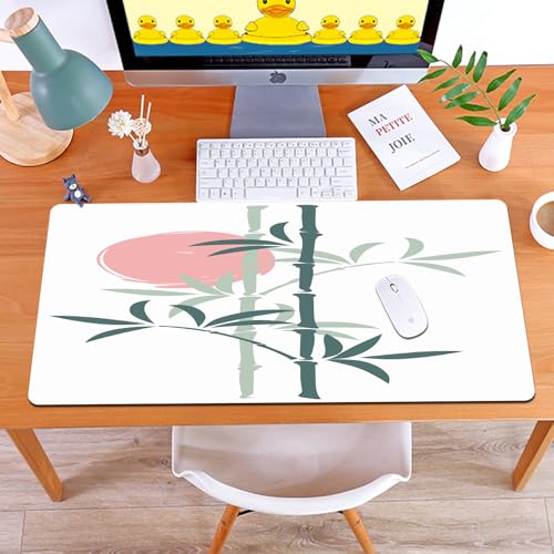 MYAUEYSU Gaming 40x75cm Premium Groß vernähte Kanten langlebig mit high-end Glide und Anti-Rutsch Speed Gaming Mauspad,Im Chinesischen Stil Tinte Landschaftsmalerei Landschaft Bambus Sonnenaufga MYAUEYSU Gaming 40x75cm Premium Groß vernähte Kanten langlebig mit high-end Glide und Anti-Rutsch Speed Gaming Mauspad,Im Chinesischen Stil Tinte Landschaftsmalerei Landschaft Bambus Sonnenaufga von MYAUEYSU