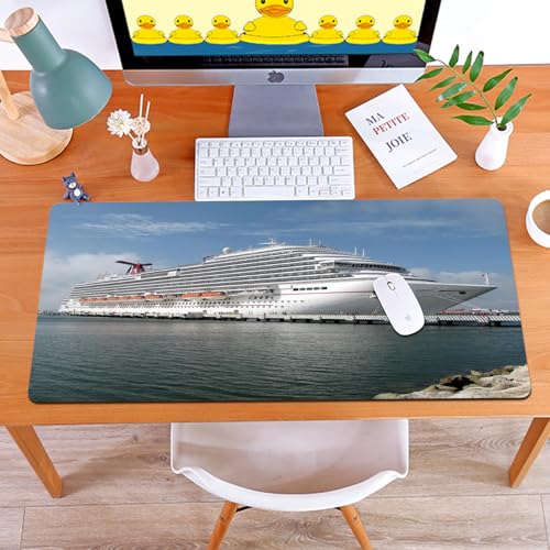 MYAUEYSU Gaming 40x75cm Premium Groß vernähte Kanten langlebig mit high-end Glide und Anti-Rutsch Speed Gaming Mauspad,Kreuzfahrtschiff Carnival Magic MYAUEYSU Gaming 40x75cm Premium Groß vernähte Kanten langlebig mit high-end Glide und Anti-Rutsch Speed Gaming Mauspad,Kreuzfahrtschiff Carnival Magic von MYAUEYSU