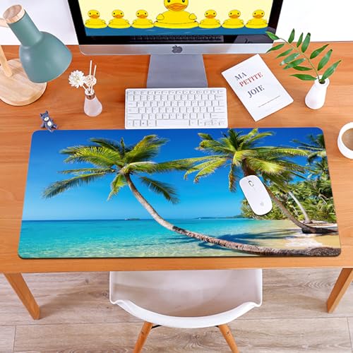 MYAUEYSU Gaming 40x75cm Premium Groß vernähte Kanten langlebig mit high-end Glide und Anti-Rutsch Speed Gaming Mauspad,Strand Ozean von, Kood Island und Asien Reiseziel Ozean Strand Al MYAUEYSU Gaming 40x75cm Premium Groß vernähte Kanten langlebig mit high-end Glide und Anti-Rutsch Speed Gaming Mauspad,Strand Ozean von, Kood Island und Asien Reiseziel Ozean Strand Al von MYAUEYSU