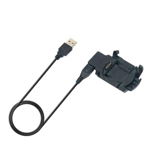 Ladegerät Kompatibel mit Garmin Fenix 3 / Fenix 3 HR Sportuhr,Ladeklemme mit USB-Ladekabel- 3,3ft 100cm - Fitness Tracker Zubehör von MYAYD