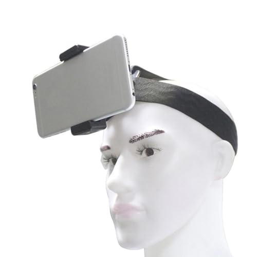 MYAYD Kopfhalterung für Smartphone,Universal ABS + Elastische Nylon Gürtel Kopfband Halterung mit Handy Clip Halterung für GoPro Sportkamera Smartphone Universal MYAYD Kopfhalterung für Smartphone,Universal ABS + Elastische Nylon Gürtel Kopfband Halterung mit Handy Clip Halterung für GoPro Sportkamera Smartphone Universal von MYAYD