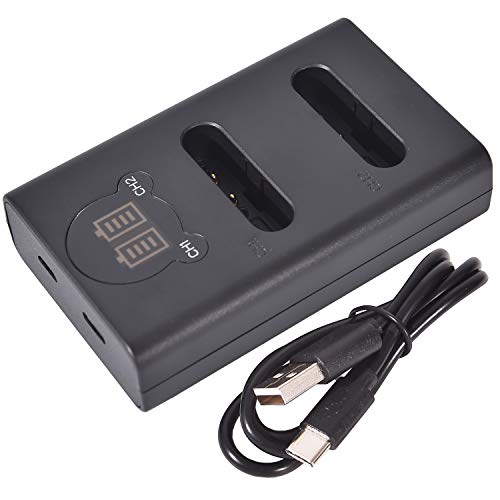 DSTE Dual USB Ladegerät mit LCD Display kompatibel für LI-90B LI-92B und Olympus SH-1, SH-50, iHS SH-60, SP-100, SP-100EE, Tough TG-1, iHS Tough TG-2, iHS Tough TG-3, XZ-2 iHS Kamera DSTE Dual USB Ladegerät mit LCD Display kompatibel für LI-90B LI-92B und Olympus SH-1, SH-50, iHS SH-60, SP-100, SP-100EE, Tough TG-1, iHS Tough TG-2, iHS Tough TG-3, XZ-2 iHS Kamera von MYCANDY