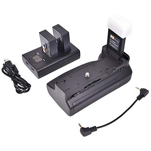 DSTE EOS RP Vertikaler Batteriegriff + 2 x LP-E17 Akku + Dual-USB-Ladegerät mit LCD-Display kompatibel für Canon EOS RP-Kamera DSTE EOS RP Vertikaler Batteriegriff + 2 x LP-E17 Akku + Dual-USB-Ladegerät mit LCD-Display kompatibel für Canon EOS RP-Kamera von MYCANDY