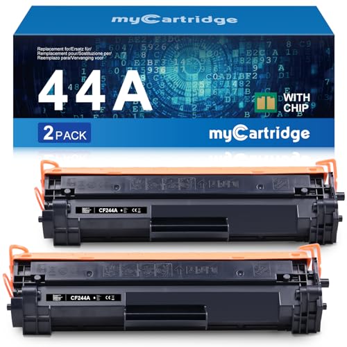 MYCARTRIDGE 44A CF244A Toner Kompatibel für HP 44A CF244A für HP Laserjet MFP M28w M28a M28 für HP Laserjet Pro M15w M15a M15 (2 Schwarz) von MYCARTRIDGE