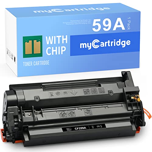 MYCARTRIDGE CF259A 59A Toner ( MIT CHIP ) Kompatibel für HP Laserjet Pro M404DN MFP-M428FDW MFP-M428FDN MFP-M428DW M404DW M404N für CF259X 59X 1 schwarz von MYCARTRIDGE