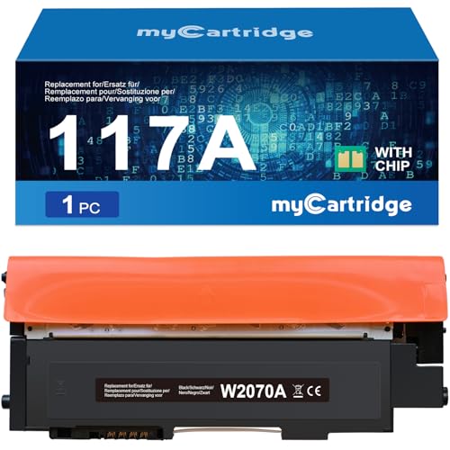 MYCARTRIDGE W2070A 117A Toner Kompatibel für HP 117A W2070A Toner HP Color Laser MFP 179fwg 178nwg 179fnw 150nw 150a 178nw (Mit Chip, 1 Schwarz) von MYCARTRIDGE