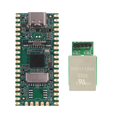 MYCHUS RISC-V Milk-V Duo-Entwicklungsboard + RJ45-Port Dual Core CV1800B UnterstüTzt Linux für IoT-Enthusiasten, Heimwerker-Gamer von MYCHUS