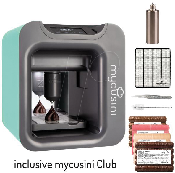 MYCUSINI 00080 - 3D Drucker, Mycusini 2.0, Food, Comfort-Pack, mint von MYCUSINI