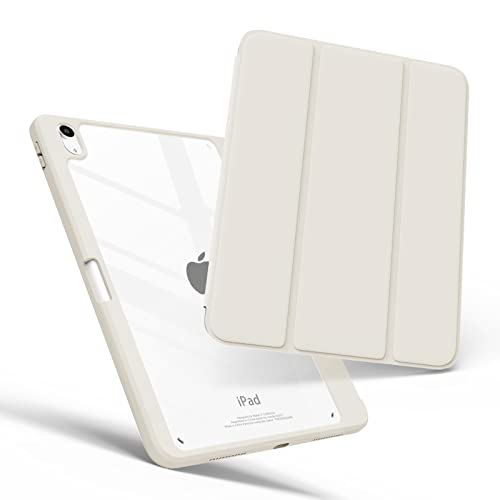 Schutzhülle für iPad Air 5. Generation 2022 mit Stifthalter, Air 4. Generation, 27.9 cm, unterstützt kabelloses iPad-Bleistift-Aufladen von MYGROO
