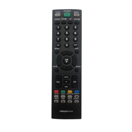 Die Neue Fernbedienung für TV AKB33871414 ist geeignet für LG TV M228WD M197WD M227WD-L M227WDJ 19LG3000-ZA FLATRON FLATRON von MYHGRC