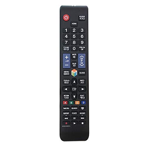 Ersatz Samsung BN59-01315B Fernbedienung für Samsung Smart TV 4K QLED UHD HDR Fernseher - Keine Einrichtung Erforderlich (AA59-00581A) Ersatz Samsung BN59-01315B Fernbedienung für Samsung Smart TV 4K QLED UHD HDR Fernseher - Keine Einrichtung Erforderlich (AA59-00581A) von MYHGRC