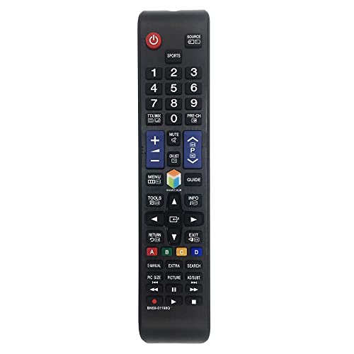 MYHGRC Neue Universalfernbedienung Samsung BN59-01198Q für 3D LCD LED Smart TVs - Keine Einrichtung erforderlich TV Samsung universalfernbedienung UA32J5500AW UA40J5520AK UA40J6200AK MYHGRC Neue Universalfernbedienung Samsung BN59-01198Q für 3D LCD LED Smart TVs - Keine Einrichtung erforderlich TV Samsung universalfernbedienung UA32J5500AW UA40J5520AK UA40J6200AK von MYHGRC