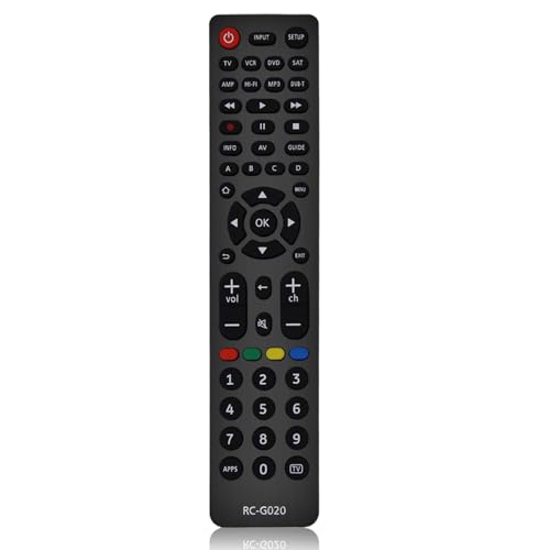 MYHGRC Universal-Fernbedienung für 8 Geräte wie TVs/DVD/Blu, Ray/Streaming/Audio-Player, Universal-TV-Fernbedienung für Marken wie Samsung, LG, Philips, Sony MYHGRC Universal-Fernbedienung für 8 Geräte wie TVs/DVD/Blu, Ray/Streaming/Audio-Player, Universal-TV-Fernbedienung für Marken wie Samsung, LG, Philips, Sony von MYHGRC