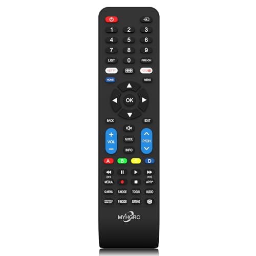 MYHGRC Universal-Fernbedienung für Samsung LG Sony Panasonic Philips Smart TV – keine Einstellung erforderlich MYHGRC Universal-Fernbedienung für Samsung LG Sony Panasonic Philips Smart TV – keine Einstellung erforderlich von MYHGRC