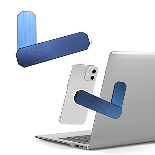MYLERCT Magnetische Handyhalterung für Laptop, Handy Ständer aus Aluminiumlegierung, Verstellbare Handy-Monitor-Seitenhalterung, Schlanke Tragbare Faltbare Computer Stander von MYLERCT