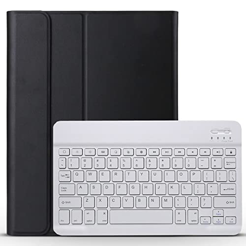 HHF TAB Zubehör Für Xiaomi Pad 5 2021, Tastaturkofferabdeckung Tastatur mit Maus Für Xiaomi MI Pad 5 Pro Abdeckung + Tastatur (Farbe : Black+White) von MYLPDZSW
